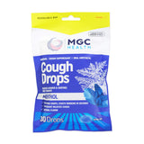 Menthol Cough Drops 30ct MGC Health Lozenges