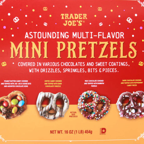 Astounding Multi-Flavor Mini Pretzels 16 oz