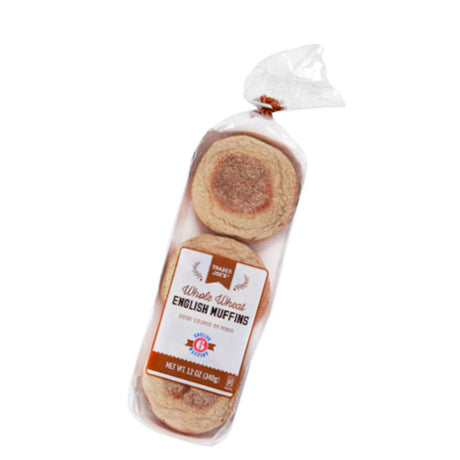 Whole Wheat English Muffins 12 Oz