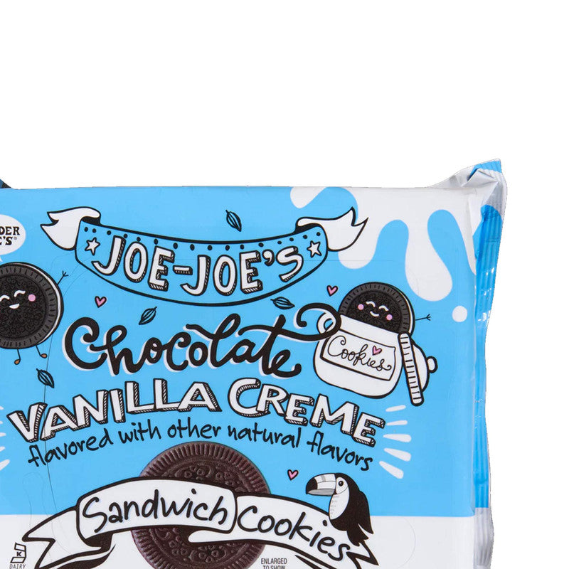 Chocolate Vanilla Creme Joe Joe's 13.4 Oz