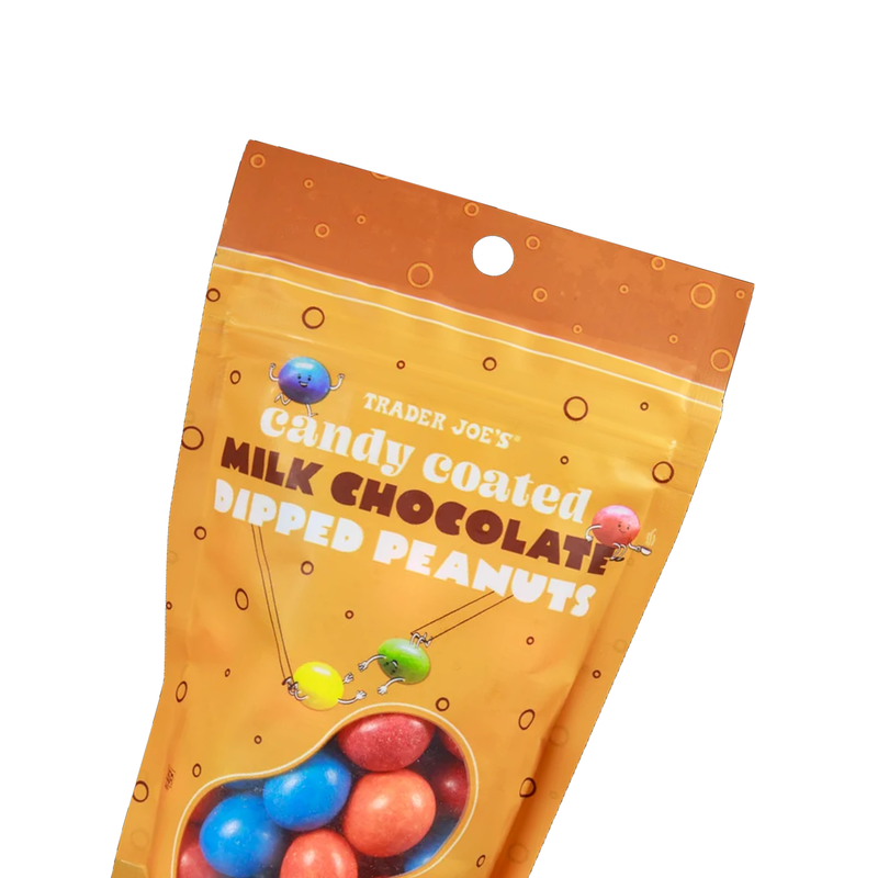 Trader Joes Candy Coated Chocolate Peanuts 6 Oz