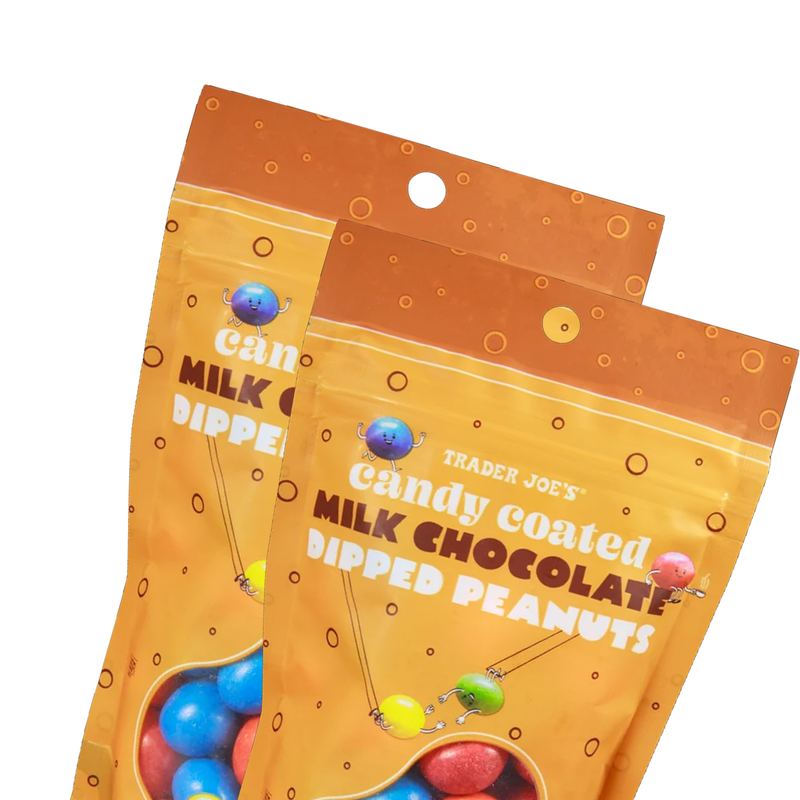 Trader Joes Candy Coated Chocolate Peanuts 6 Oz