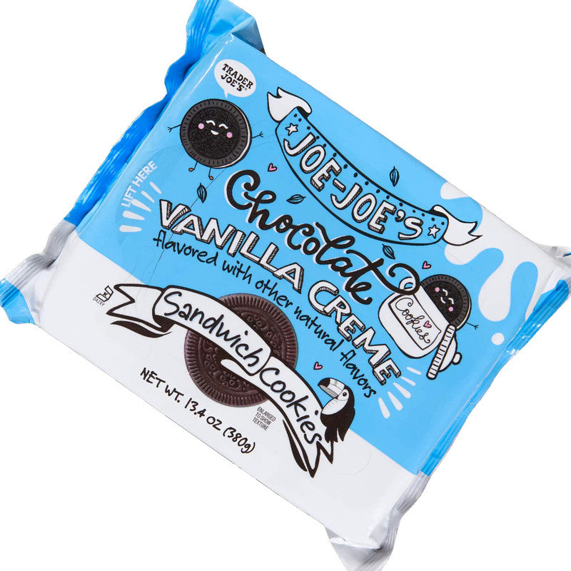 Chocolate Vanilla Creme Joe Joe's 13.4 Oz