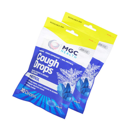 MGC Health 30ct Menthol Cough Drops Formula