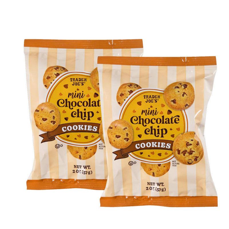 Trader Joe’s Mini Chocolate Chip Cookies 2 Oz