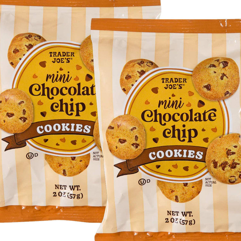 Trader Joe’s Mini Chocolate Chip Cookies 2 Oz