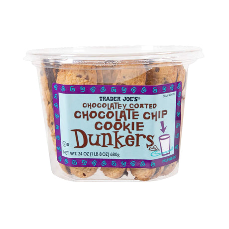 Trader Joe’s Chocolatey Coated Chocolate Chip Dunkers 24 Oz