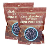 Dark Chocolate Covered Mini Pretzels 12 oz