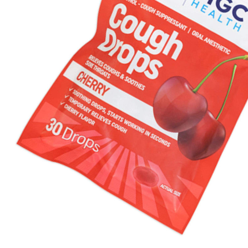 MGC Health 30ct Cherry Cough Drops Formula