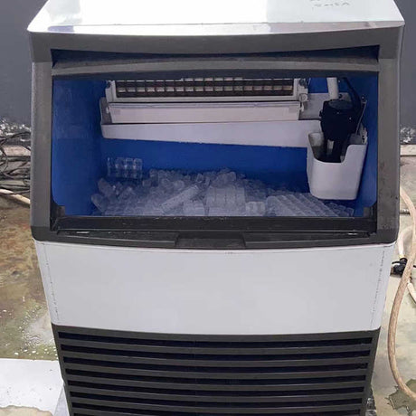Commercial High Quality Dice Cube Ice Machine with Stainless Steel