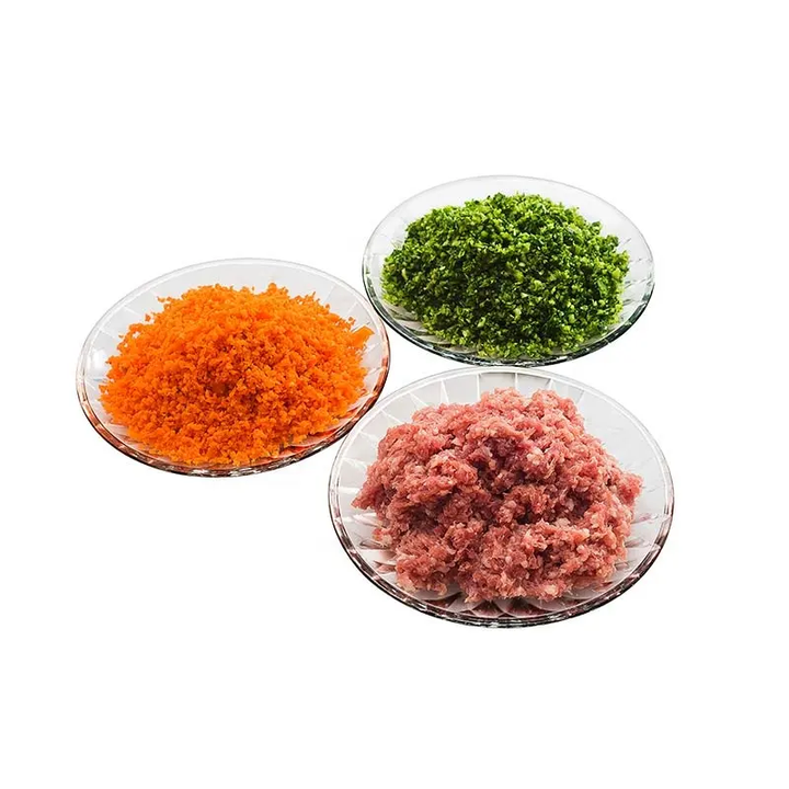 Meat Vegetable Fruit Bowl Cutter Machine Commercial Meat Sausage Bowl Chopper Salad Cutter Kitchen Equipment