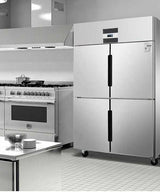 Commercial Stainless Stee Vertical 4 Doors Fridge Refrigerator