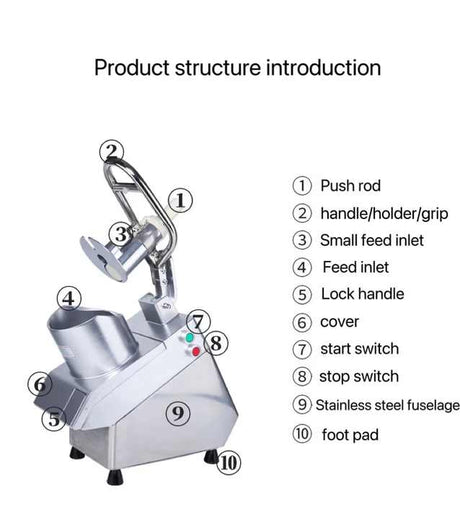 Industrial Fruit Vegetable Cutting Machine Vegetables Shredder Cutter Electric Vegetable Slicer WED-QC205A WED-QC205B WED-QC205