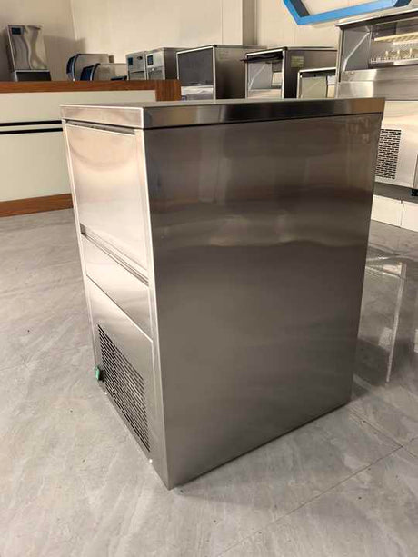 Water-Cooled Industrial Ice Machine for Milk Tea Shops and Home Use