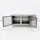 Stainless Steel Undercounter Worktop Refrigerator