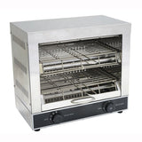 CE Commercial Stainless Steel Single Layer Electric Bread Toaster Salamander – 15-Min Kitchen Equipment