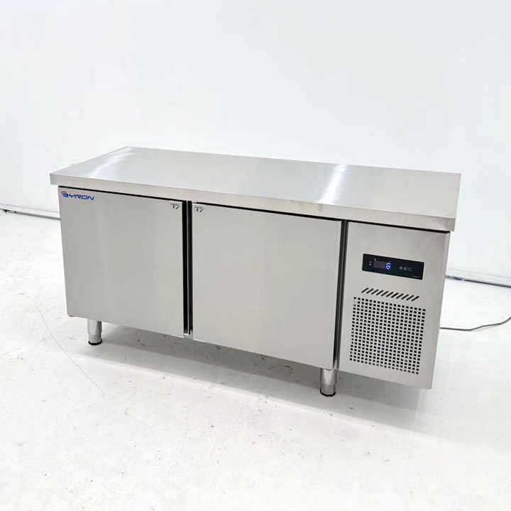 Stainless Steel Undercounter Worktop Refrigerator