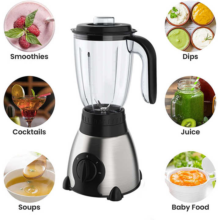 Kitchenware Electric Blender Chop Onion Ginger Vegetable Pepper Spice Meat Smoothie Food Garlic Chopper Powerful Blender Brigt Color