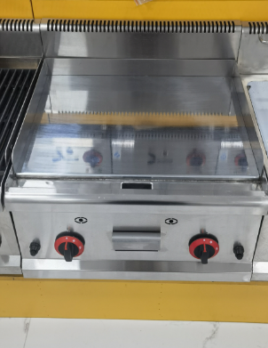 Restaurant Commercial Table Gas Full Pan-fried Steak Pickpocket Stove Chrome Top