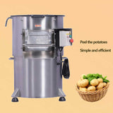 Efficient Potato Scrubbing Cleaning and Peeling Machine/Industrial Grade Potato Cleaning and Peeling Equipment