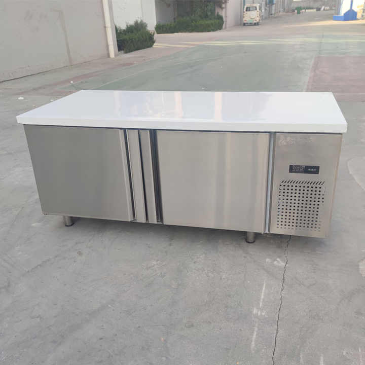 Stainless Steel Undercounter Worktop Refrigerator