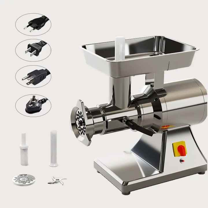 Electric Industrial Meat Mincer Mince Meat Machine Sausage Stuffer Maker Grinder Meat Cutting Machine