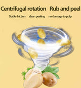 Efficient Potato Scrubbing Cleaning and Peeling Machine/Industrial Grade Potato Cleaning and Peeling Equipment