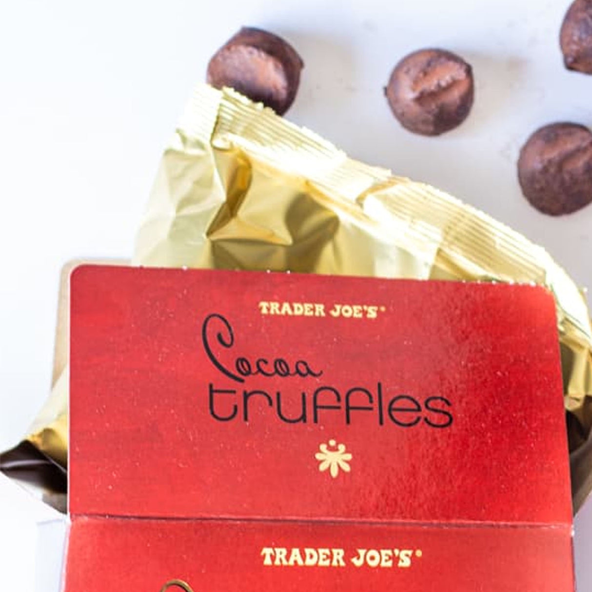 Trader Joe’s Cocoa Truffles Decadent Chocolate Delight 8.8 Oz