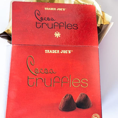 Trader Joe’s Cocoa Truffles Decadent Chocolate Delight 8.8 Oz