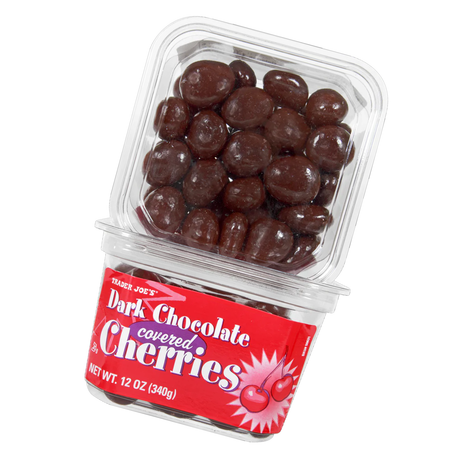 Dark Chocolate Covered Cherries 12 Oz