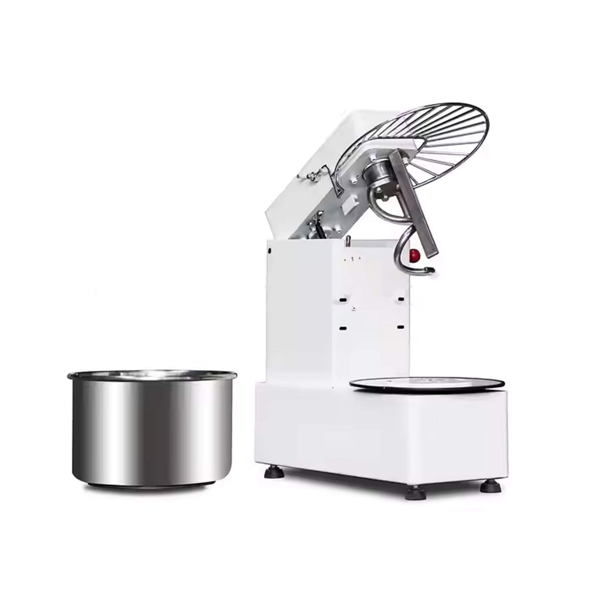 40 Liters Spiral Dough Mixer with Raising Head and Removable Bowl HS40T
