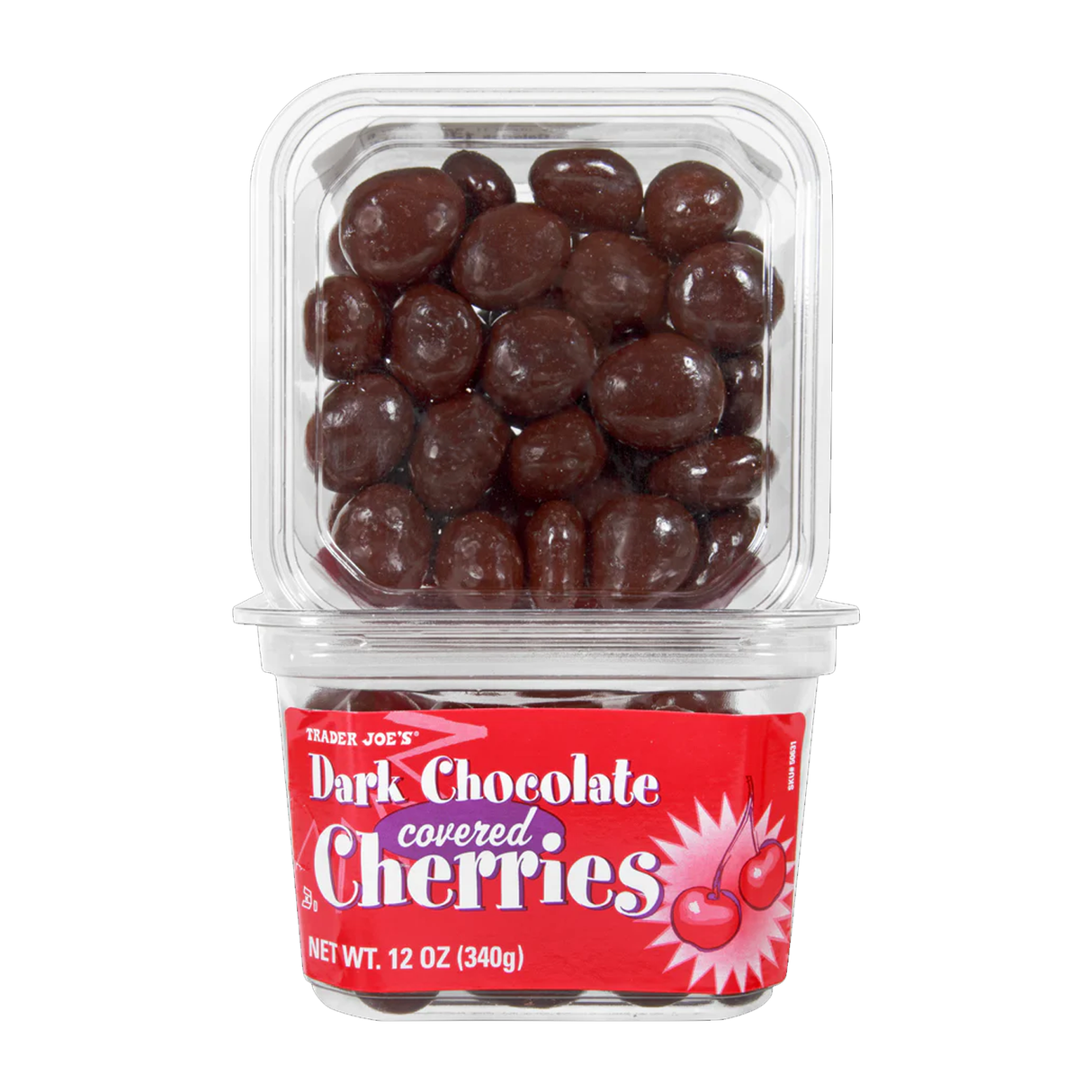 Dark Chocolate Covered Cherries 12 Oz