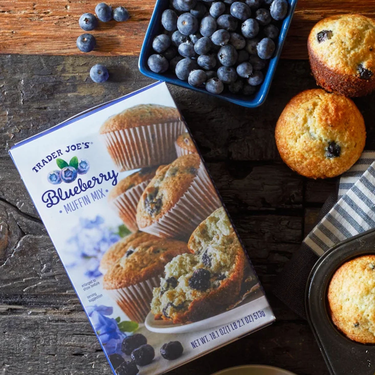 Blueberry Muffin Mix (18.1 Oz)