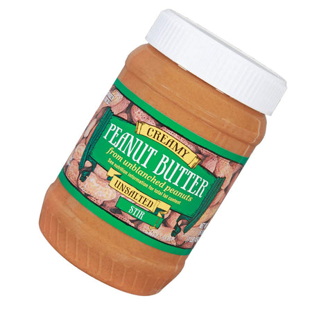 Creamy Peanut Butter Unsalted 16 Oz