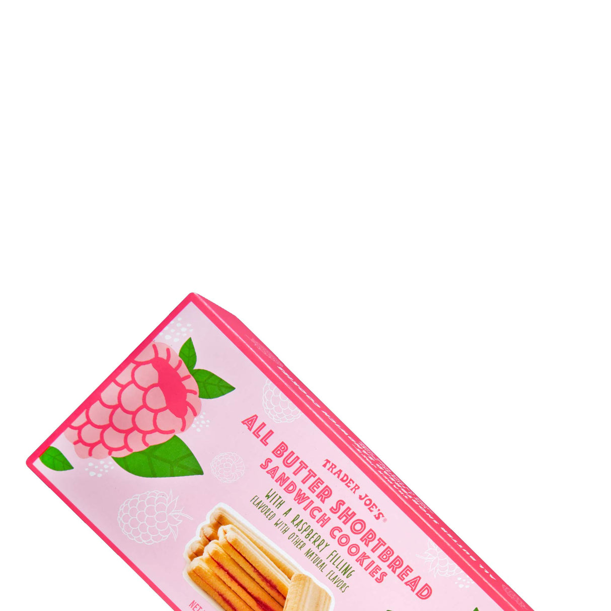 All Butter Shortbread Sandwich Cookies with Raspberry Filling 5.29 oz