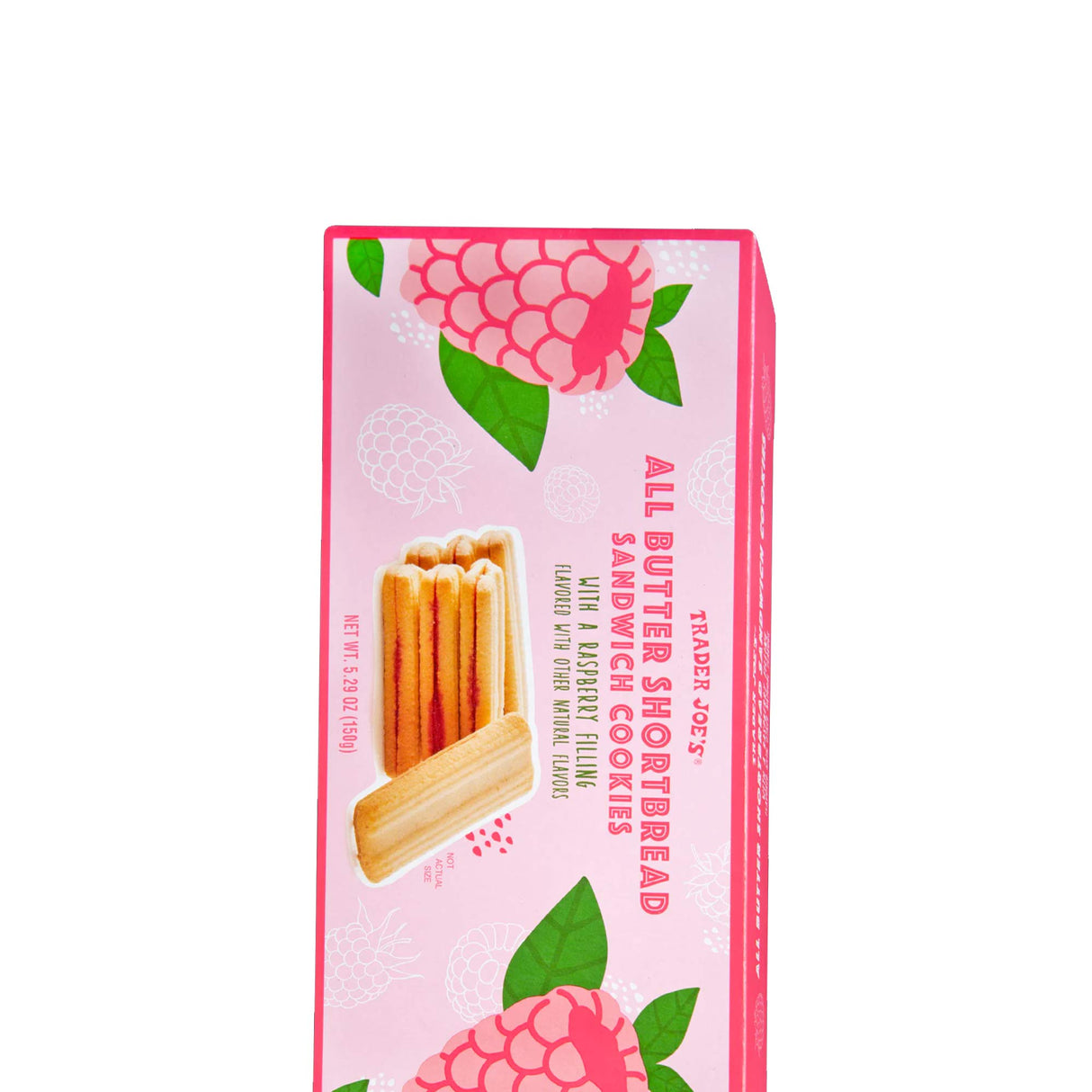 All Butter Shortbread Sandwich Cookies with Raspberry Filling 5.29 oz