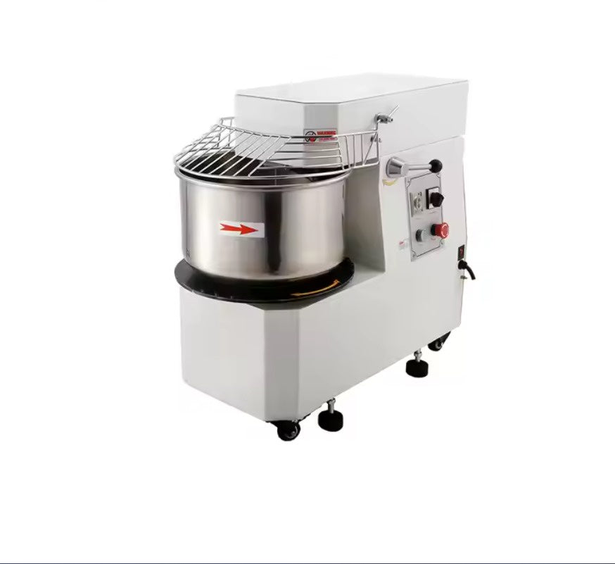 Commercial 304 Stainless Steel Flour Dough Mixer Planetary Spiral Equipment for Bakery; for Wheat Corn Water in Flour Mills