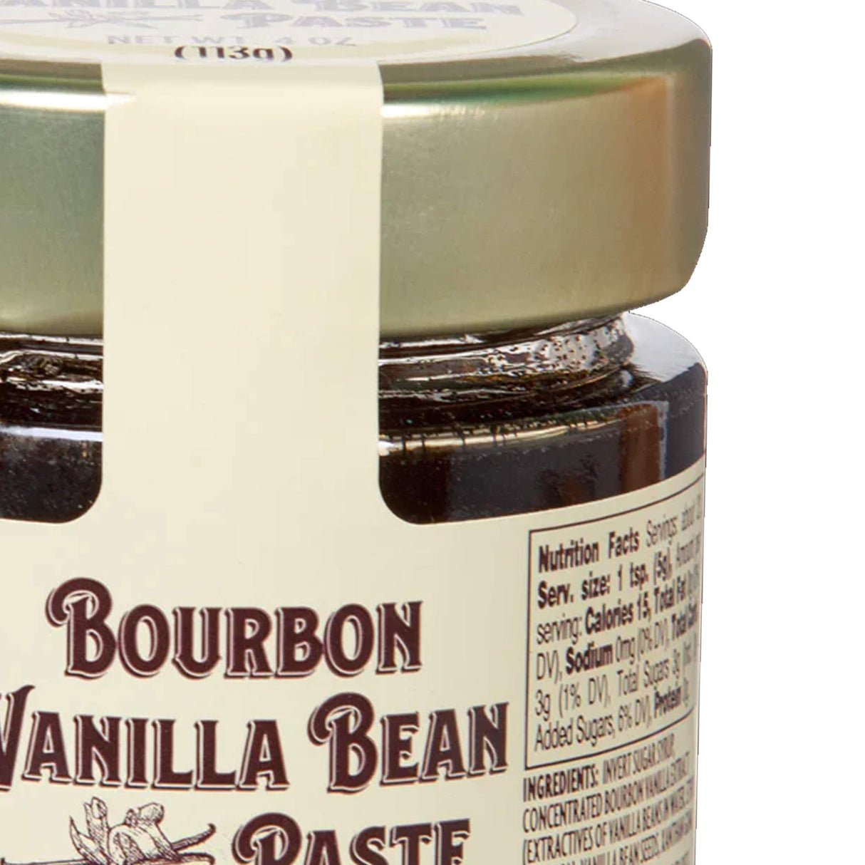 Bourbon Vanilla Bean Paste 4 oz