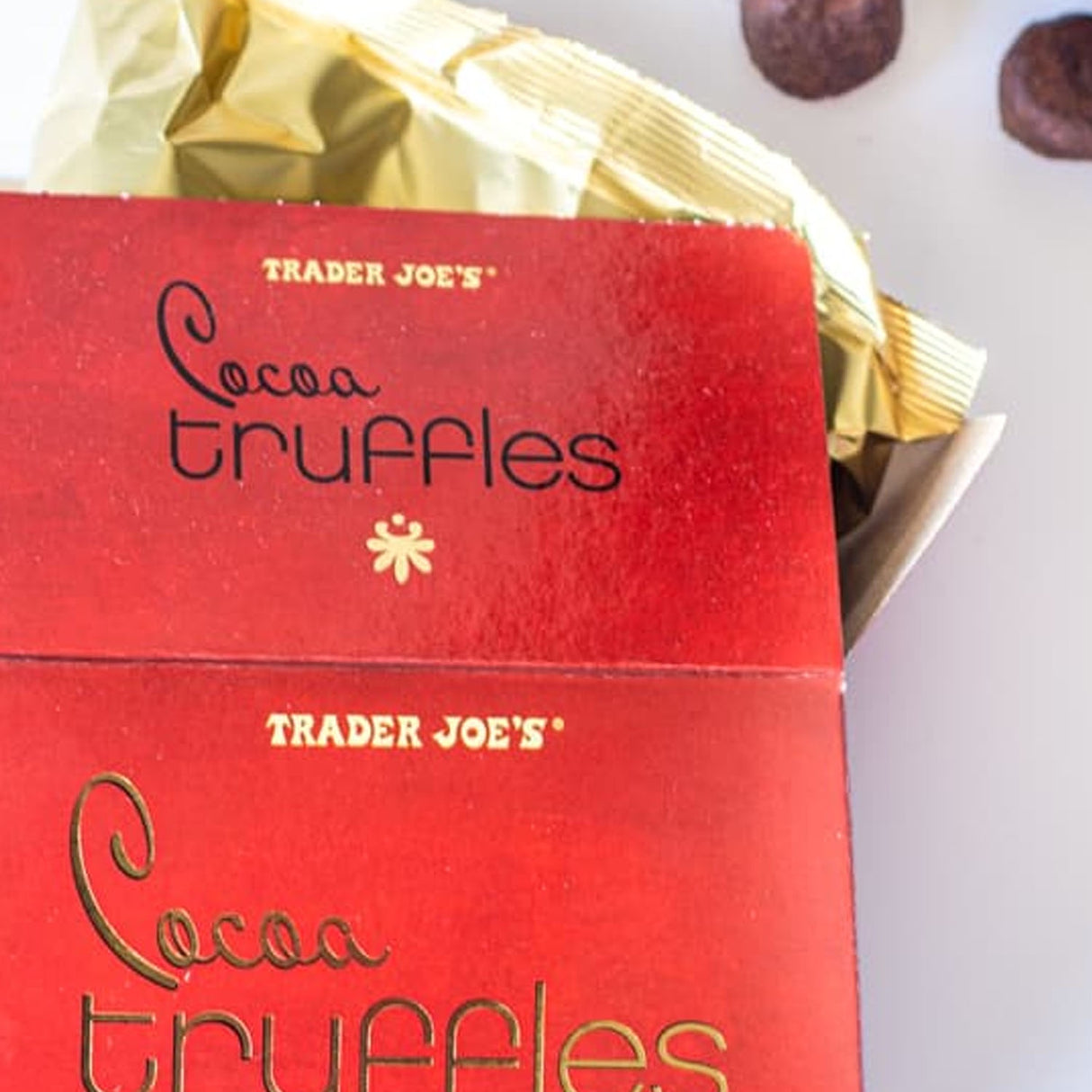 Trader Joe’s Cocoa Truffles Decadent Chocolate Delight 8.8 Oz