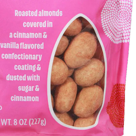 Cinnamon Sugar Almonds 8 Oz