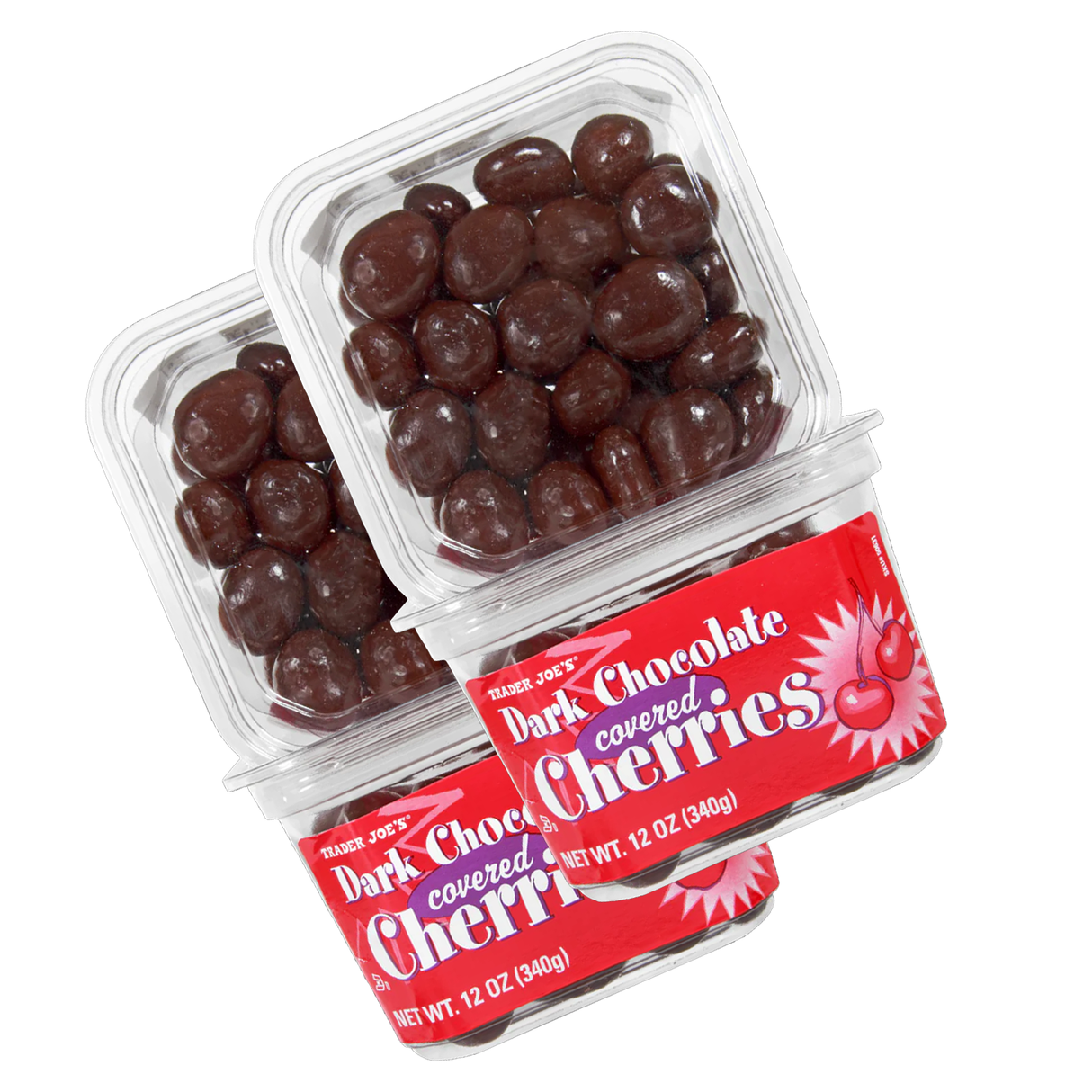 Dark Chocolate Covered Cherries 12 Oz
