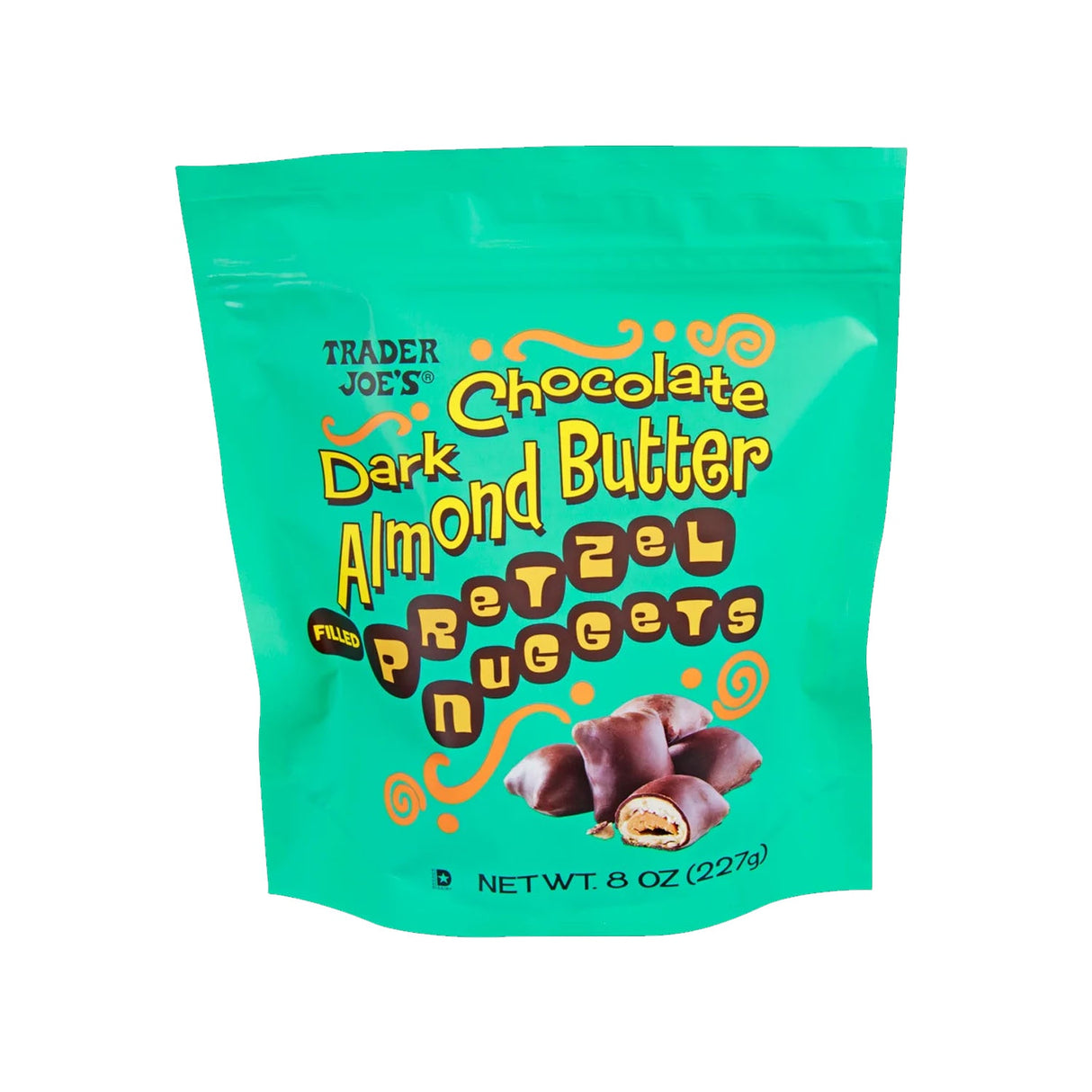 Trader Joe’s Dark Chocolate Almond Butter Pretzel Nuggets 8 oz