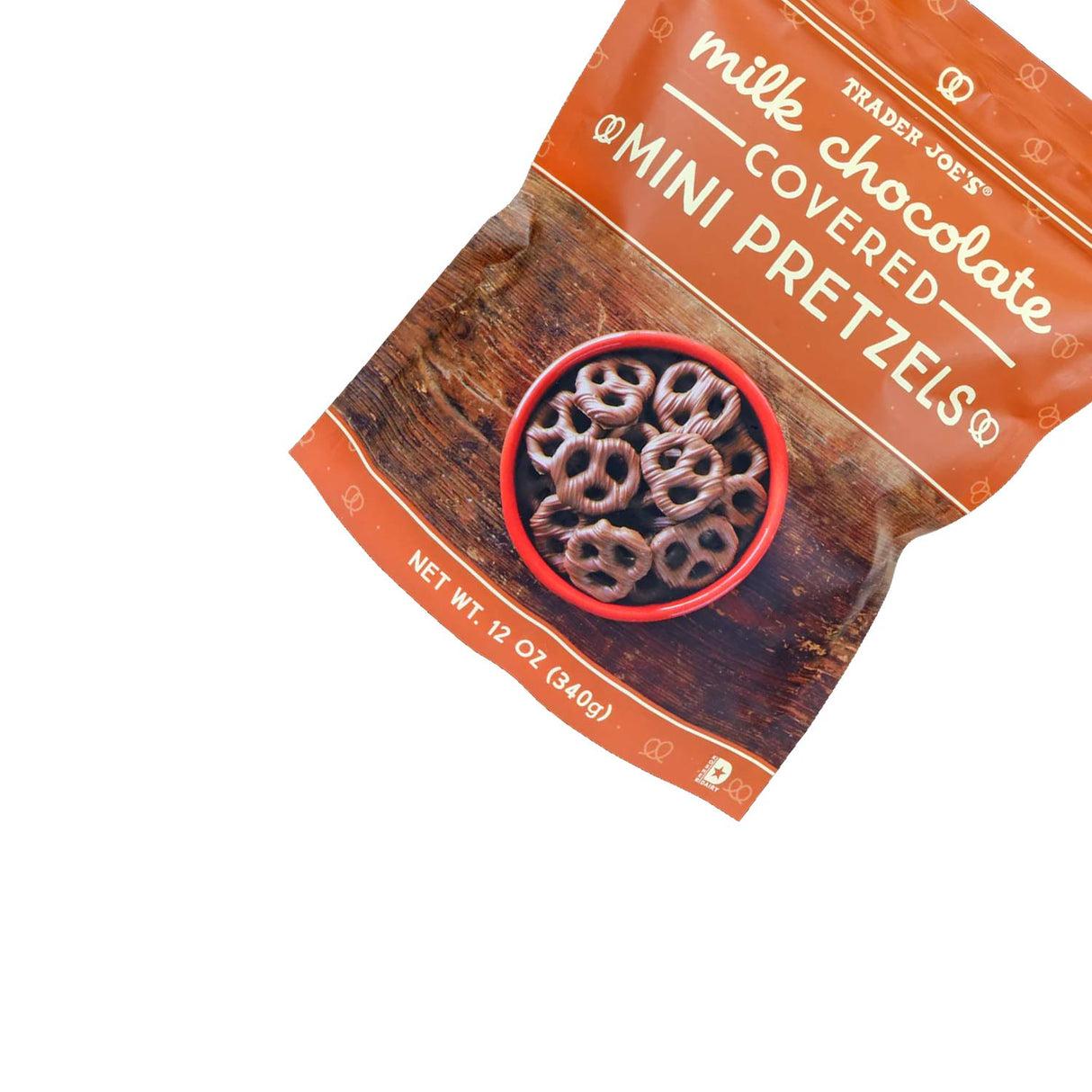 Milk Chocolate Covered Mini Pretzels 12 oz