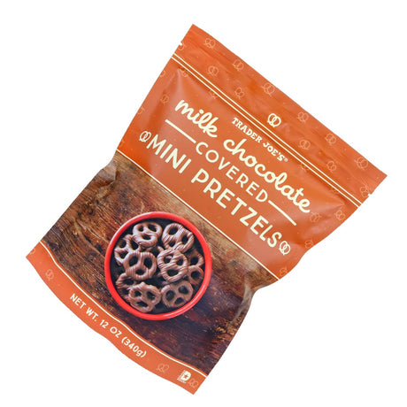 Milk Chocolate Covered Mini Pretzels 12 oz