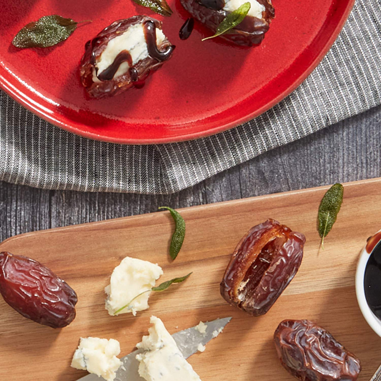 Blue Cheese-Stuffed Dates with a Hint of Honey - 12 OZ