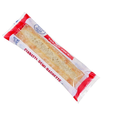 Ciabatta Demi-Baguette 6.2 oz Crispy & Light